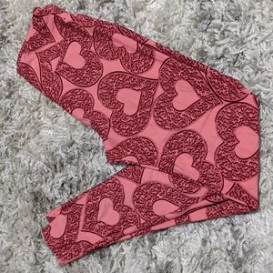 LuLaRoe leggings valentine's day